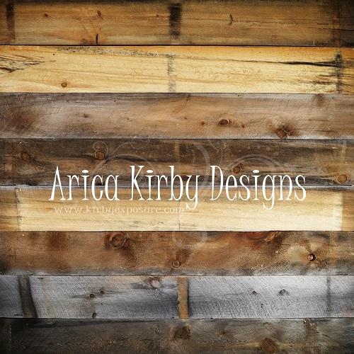 Kate Rustic Wood Kulisse von Arica Kirby entworfen