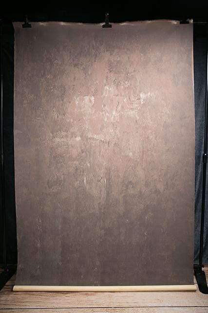 Kate Handgemalt Abstrakte Texture Braun Farbspray gemalter Hintergrund Leinwand - Kate Backdrop.de
