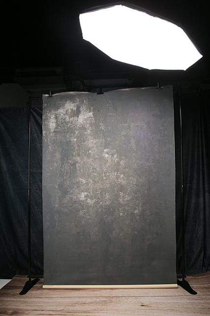 Kate Handgemalt Abstrakt Textur Rostige Dunkelheit Farbspray Hintergrund Leinwand - Kate Backdrop.de