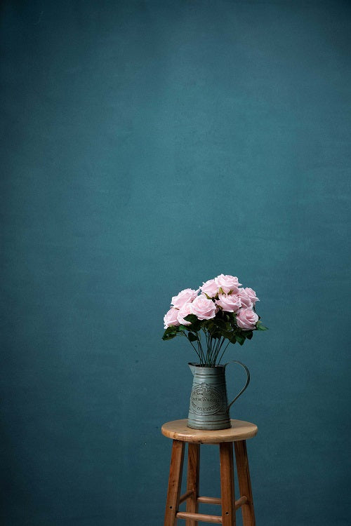 Kate Handgemalte green blue mottled texture Painted Hintergrund Leinwand - Kate Backdrop.de
