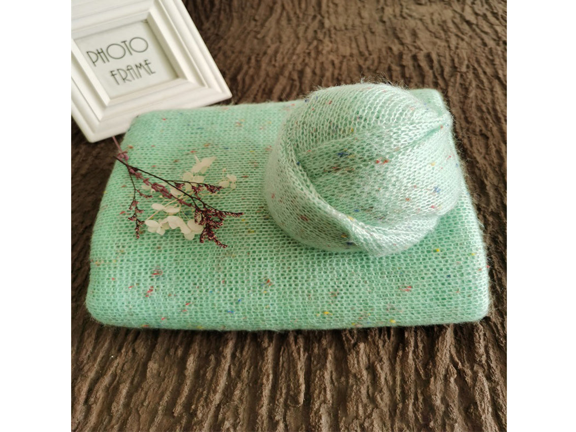 Kate Neugeborenen-Tragetuch aus weicher Wolle für die Babyfotografie