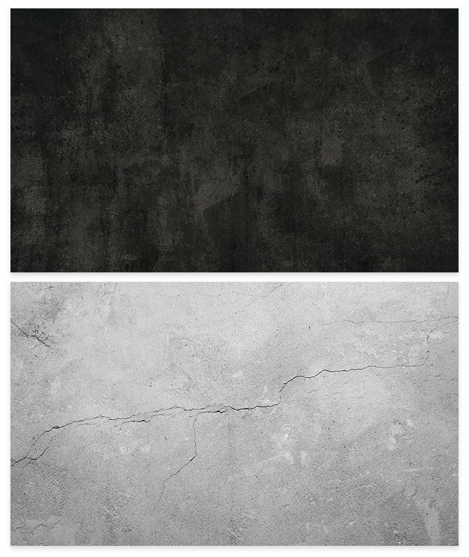 Kate 57x87cm Doppelseitiger Papierhintergrund aus weißem / grauem Marmor, wasserdicht für die Fotografie