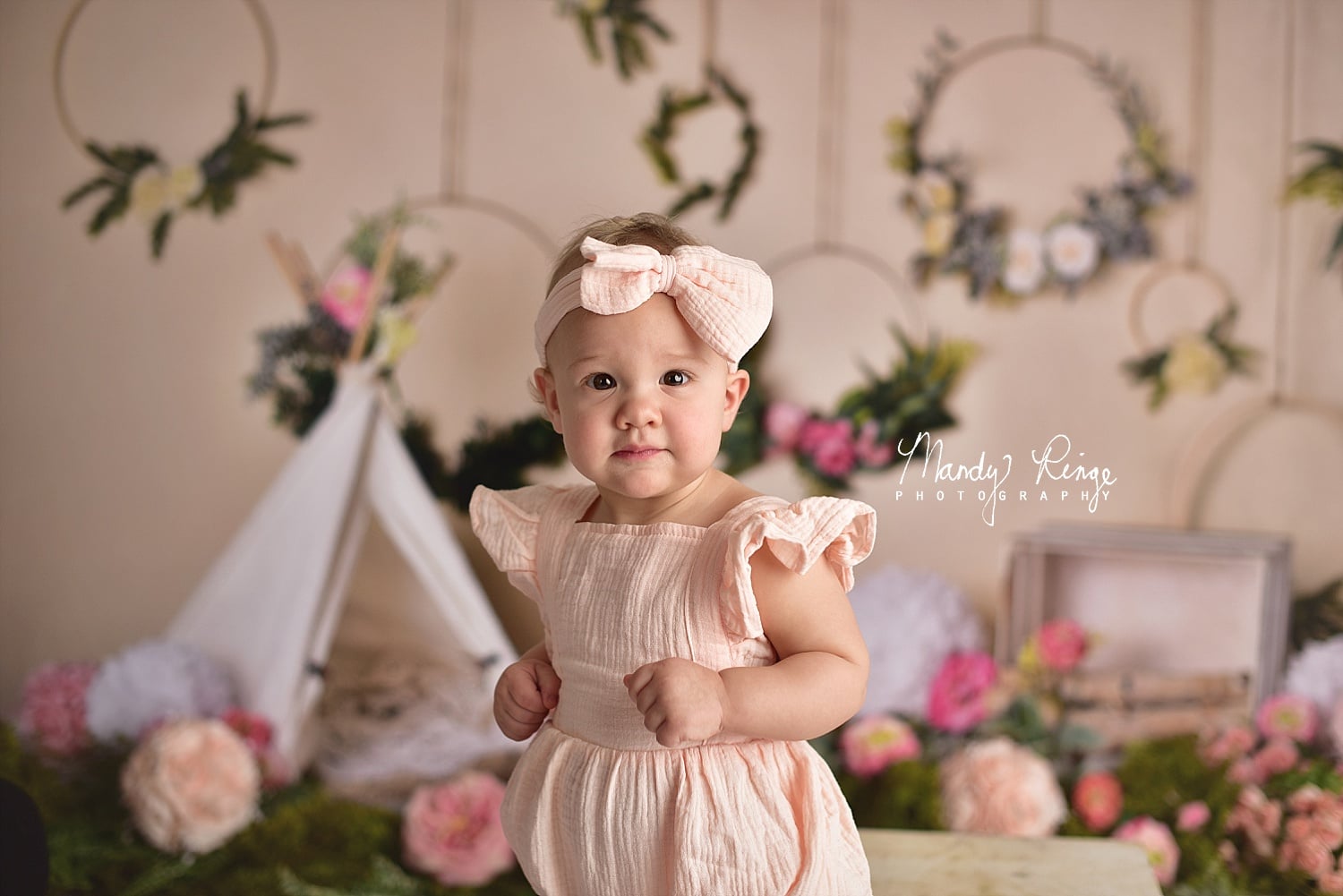 Kate Frühling Blumen Camping Kinder Kulisse für Fotografie von Mandy Ringe Fotografie entworfen - Kate Backdrop.de