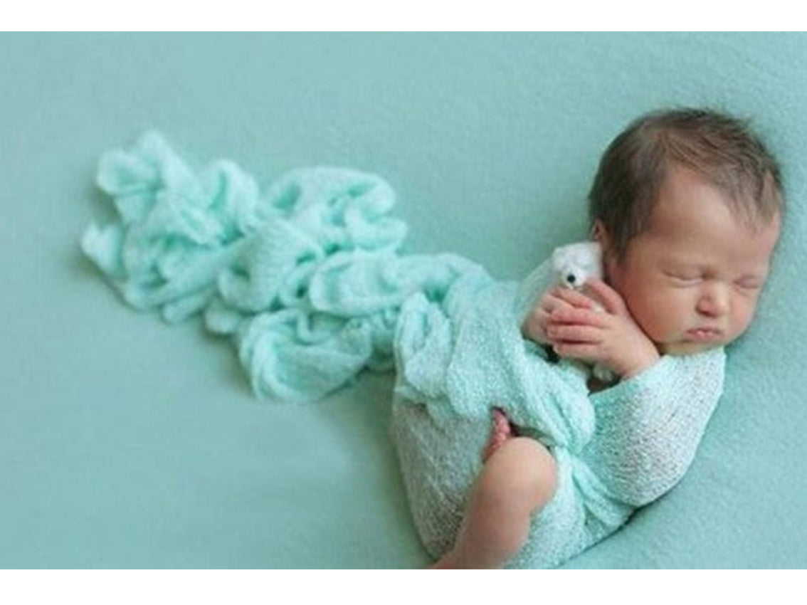 Kate 40x150cm Baumwolle Garn Neugeborenes Baby wickeln Posing Wrap Stoff