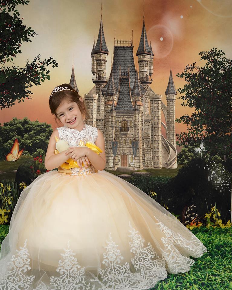 Kate Disney Märchen Schloss Baum Hintergrund fotografie