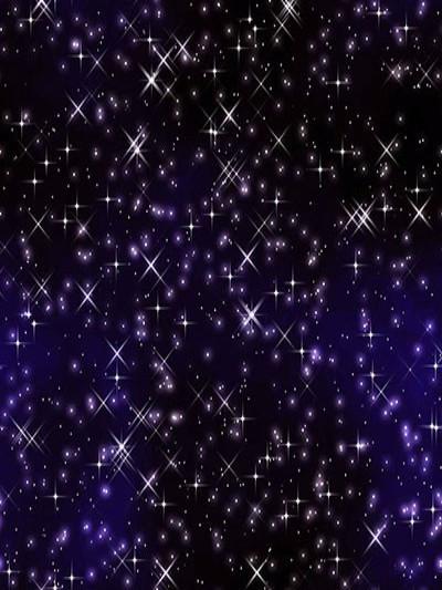 Katebackdrop：Kate Dark Blue Night Star Sky Backdrops Bokeh Shine Background