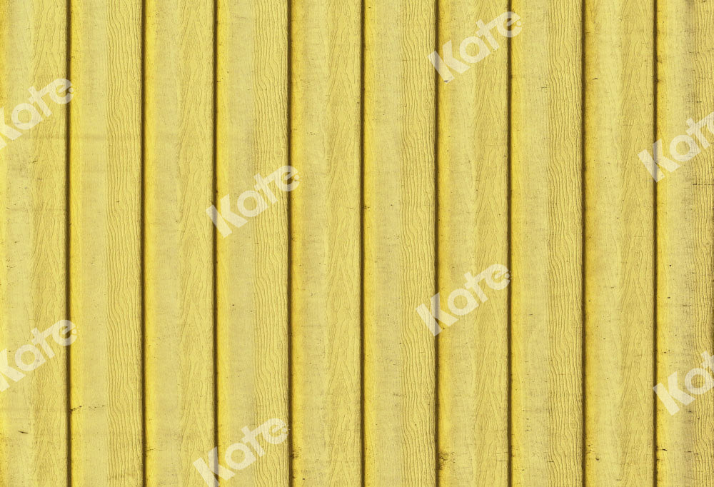 Kate gelb Holz Sommer Bodenmatte von Kate - Kate Backdrop.de