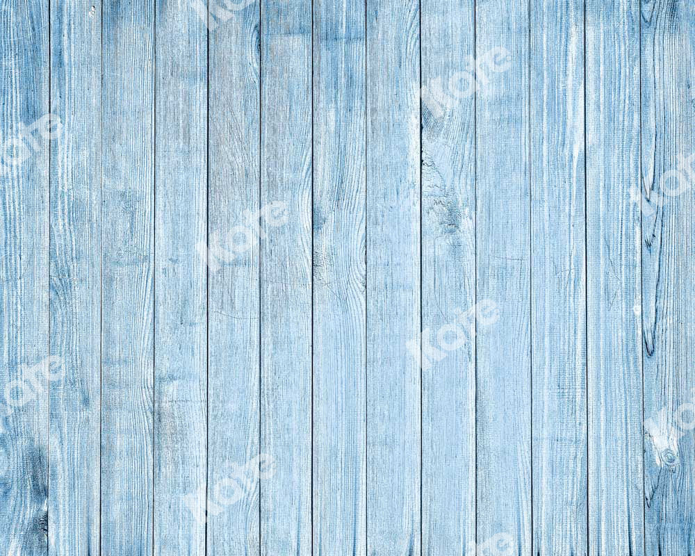 Kate hellblau Holz Textur Bodenmatte von Kate - Kate Backdrop.de