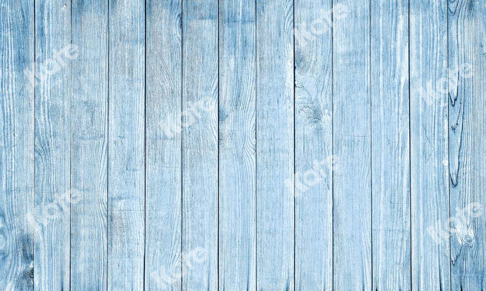 Kate hellblau Holz Textur Bodenmatte von Kate - Kate Backdrop.de