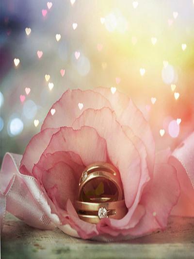 Katebackdrop：Kate Valentine'S Day Flowers Photography Backdrops