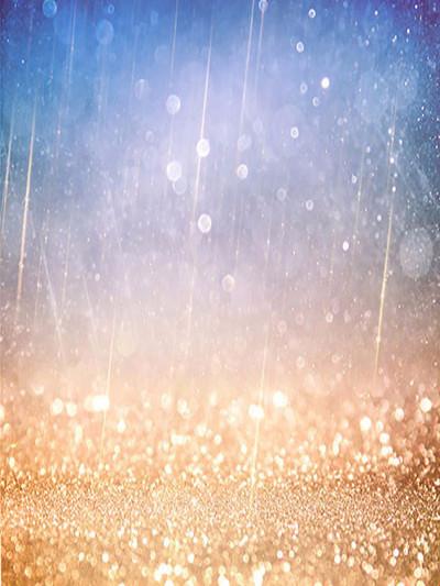 Katebackdrop：Kate Purple Bokeh Background Golden Glitter Colored Drop