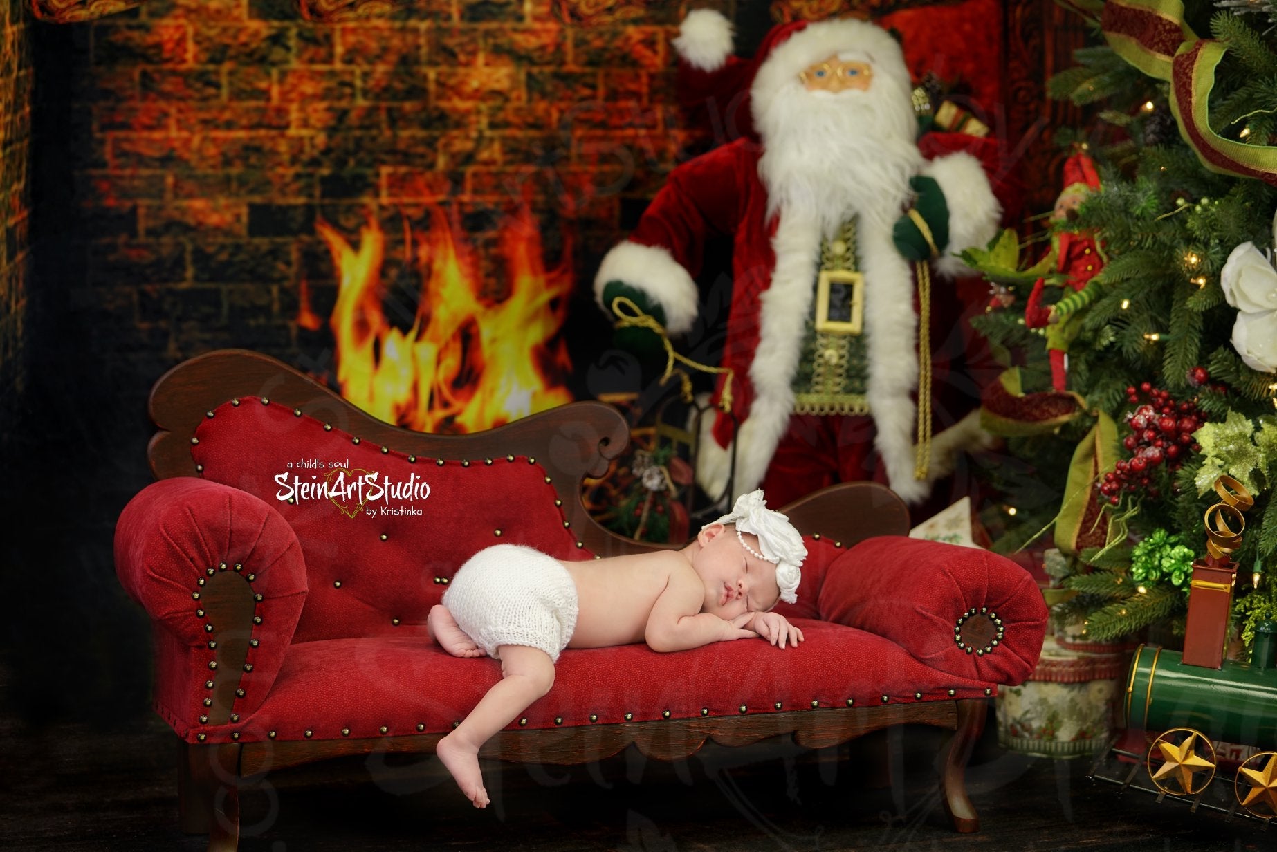 Kate Weihnachten kamin Strumpf Hintergrund Fotografie - Kate Backdrop.de