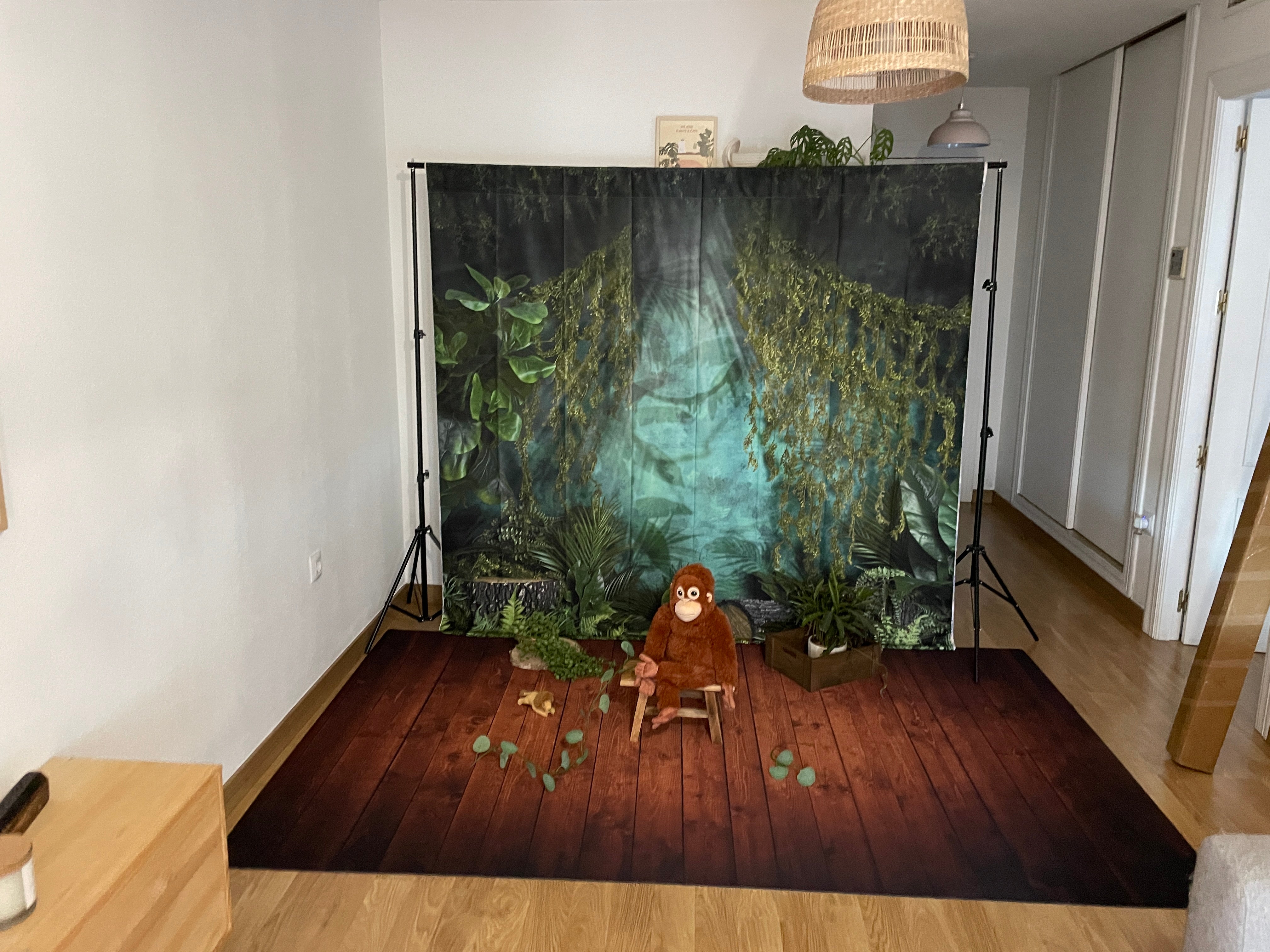 Kate Dschungel-Hintergrund Geburtstag Entworfen von Mandy Ringe Photography - Kate Backdrop.de