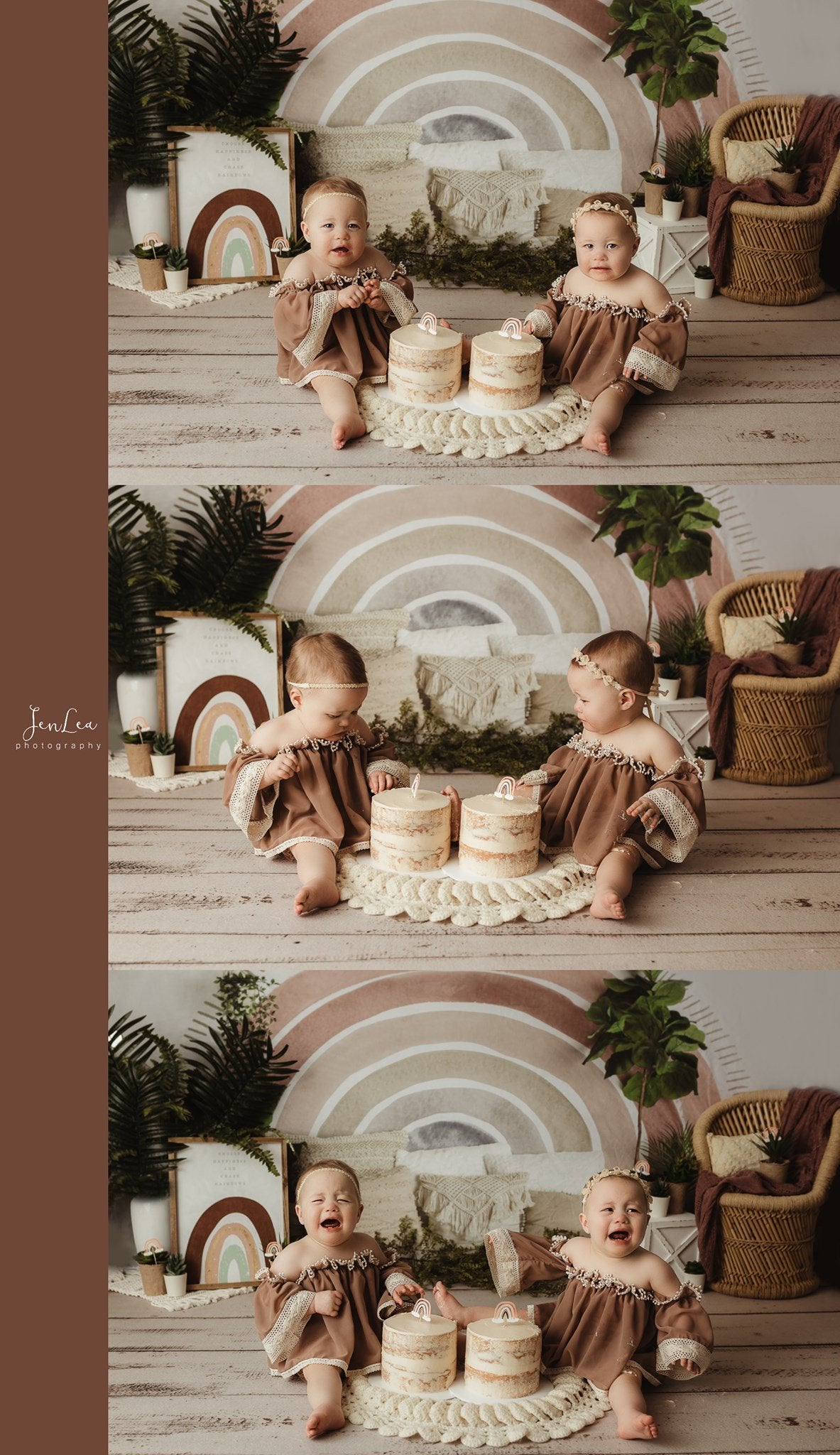 Kate Muttertag Boho Regenbogen Sommer Hintergrund von Mandy Ringe Photography - Kate Backdrop.de