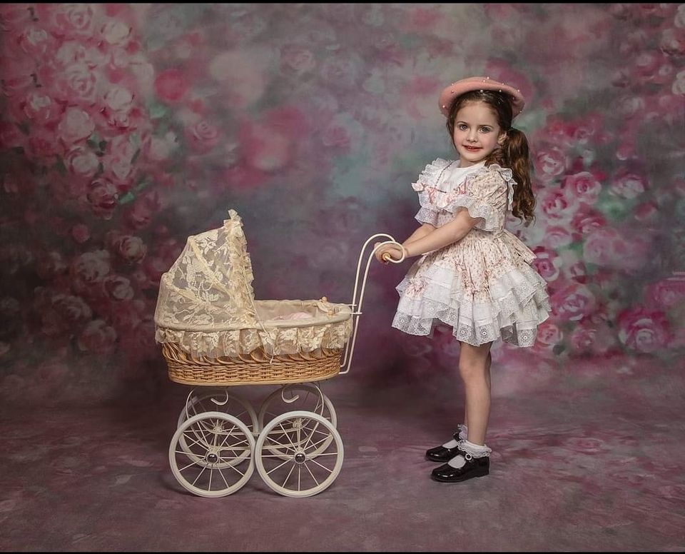 Kate Sweep Rosa Blumenhintergrund für Fotografie - Kate Backdrop.de