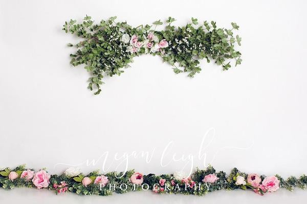 Kate Spring Flowers Kulisse für Fotografie entworfen von Megan Leigh Photography