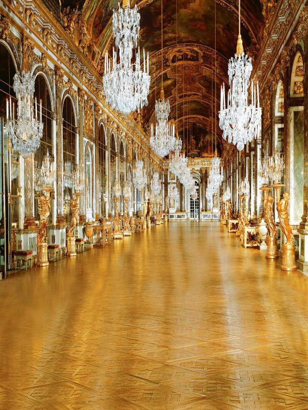 Katebackdrop：Kate The hall of mirrors at the Palace of Versailles in France Backdrop
