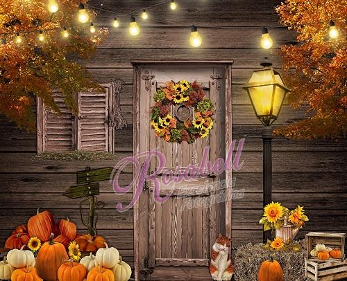 Kate Halloween-Hintergrund Entworfen von Rosabell Photography