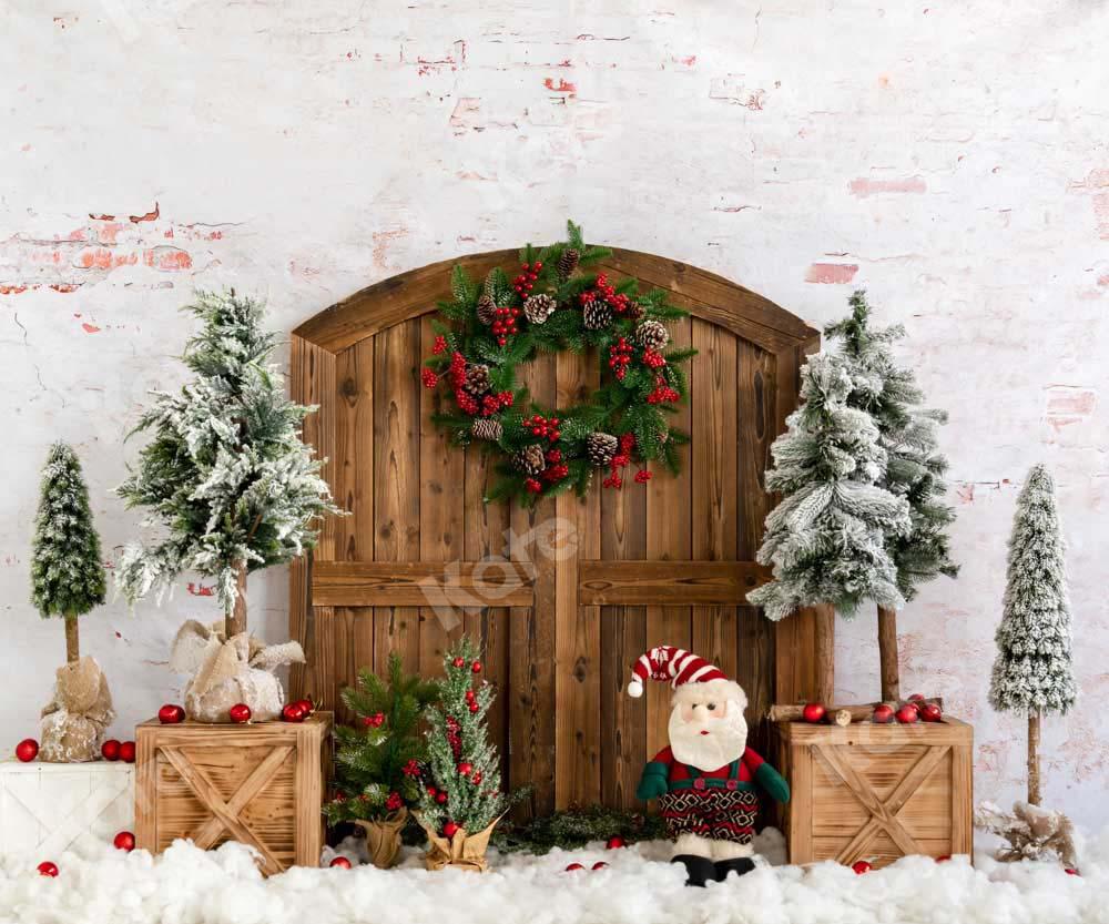 Kate Weihnachten Hintergrund Schnee Winter Weihnachten von Emetselch - Kate Backdrop.de