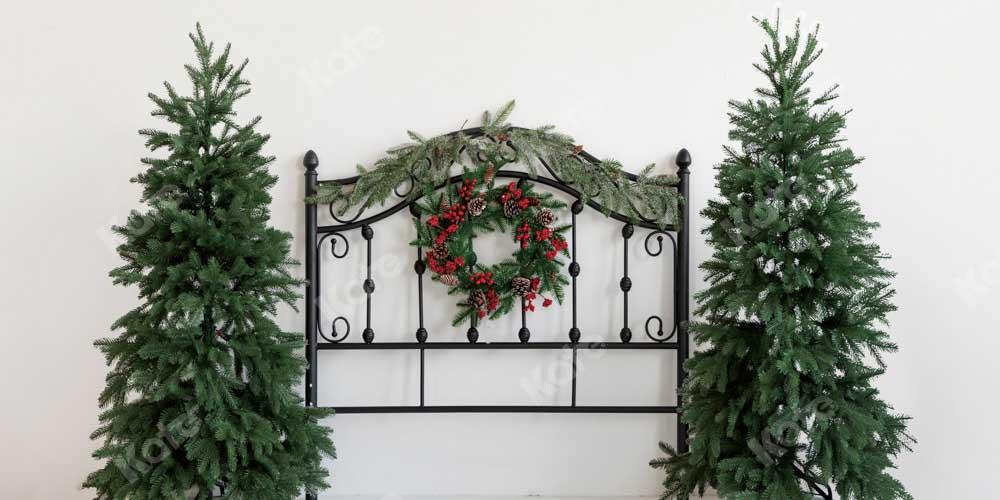 Kate Weihnachten Weihnachtsbett Hintergrund Kopfteil von Emetselch