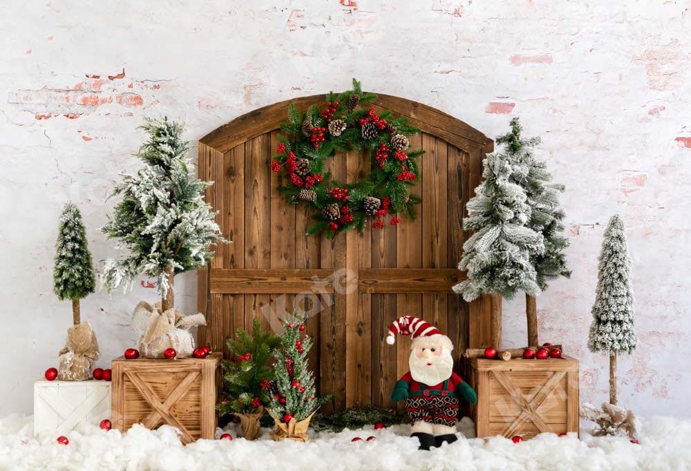 Kate Weihnachten Hintergrund Schnee Winter Weihnachten von Emetselch - Kate Backdrop.de
