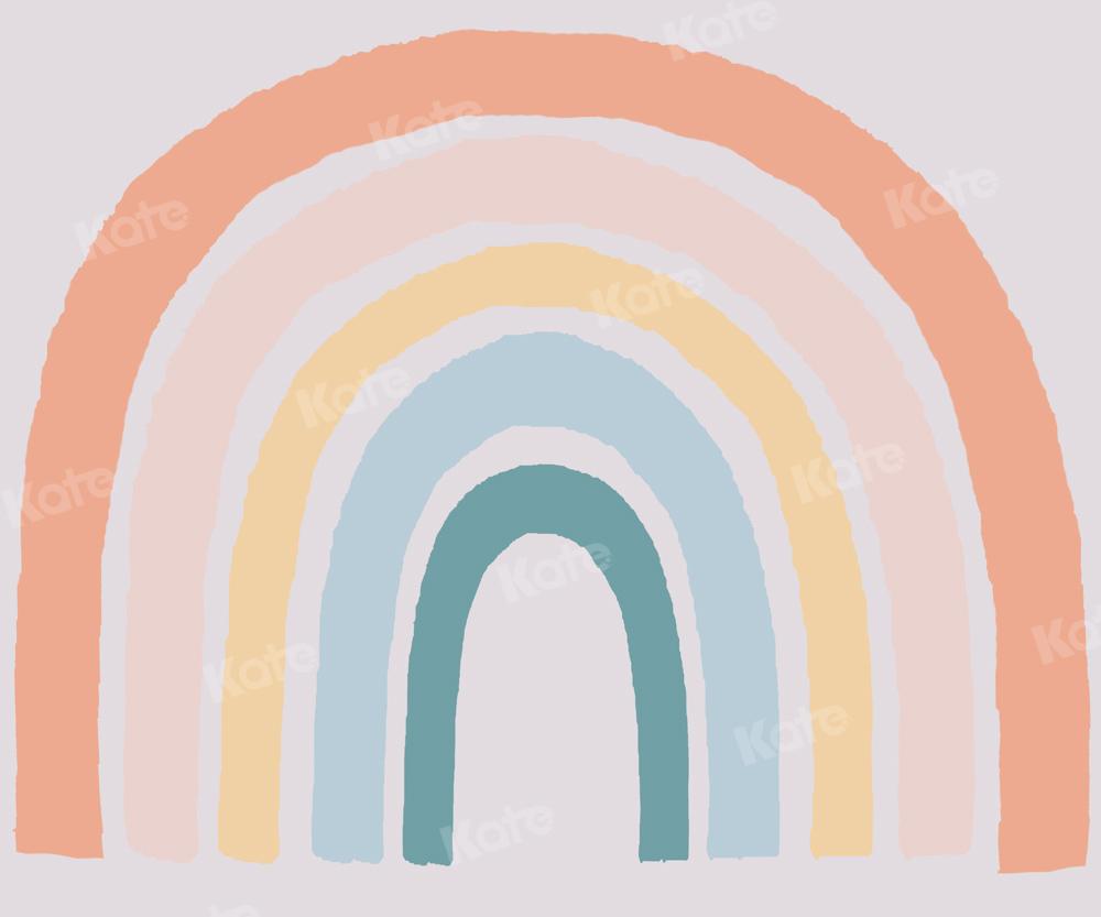 Kate Regenbogen Hintergrund Cake Smash Sommer von GQ - Kate Backdrop.de