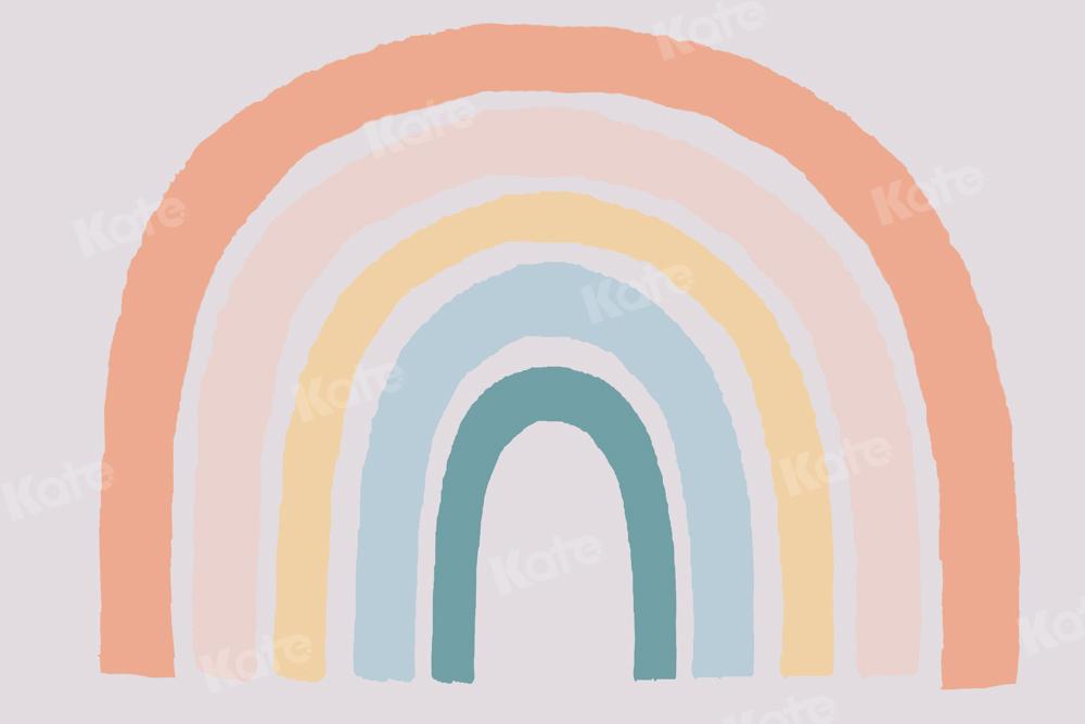 Kate Regenbogen Hintergrund Cake Smash Sommer von GQ - Kate Backdrop.de