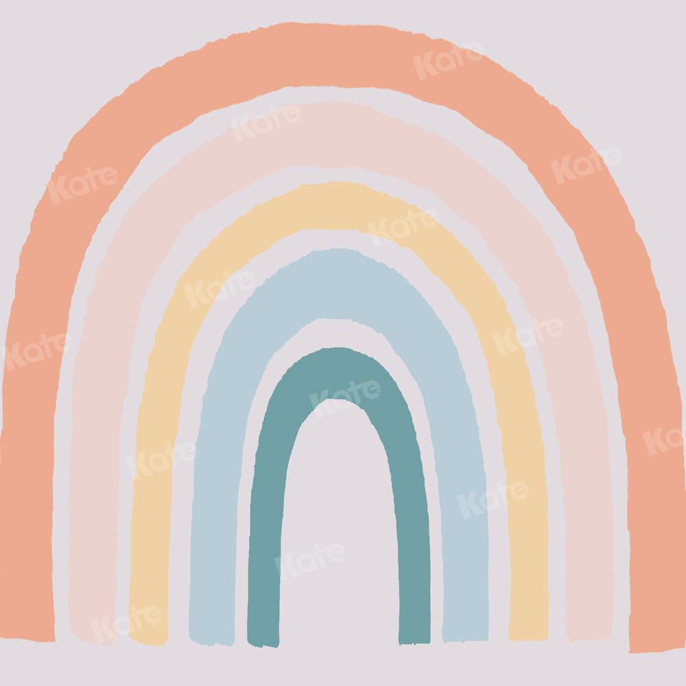 Kate Regenbogen Hintergrund Cake Smash Sommer von GQ - Kate Backdrop.de