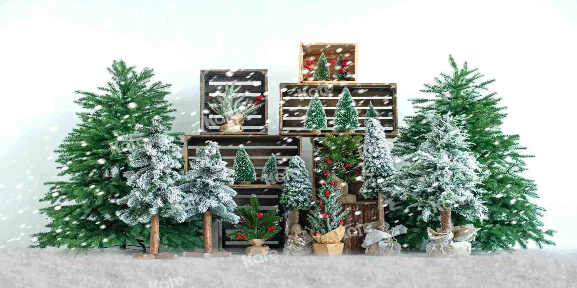 Kate Weihnachten Weihnachtsbaum Hintergrund  Schnee von Emetselch
