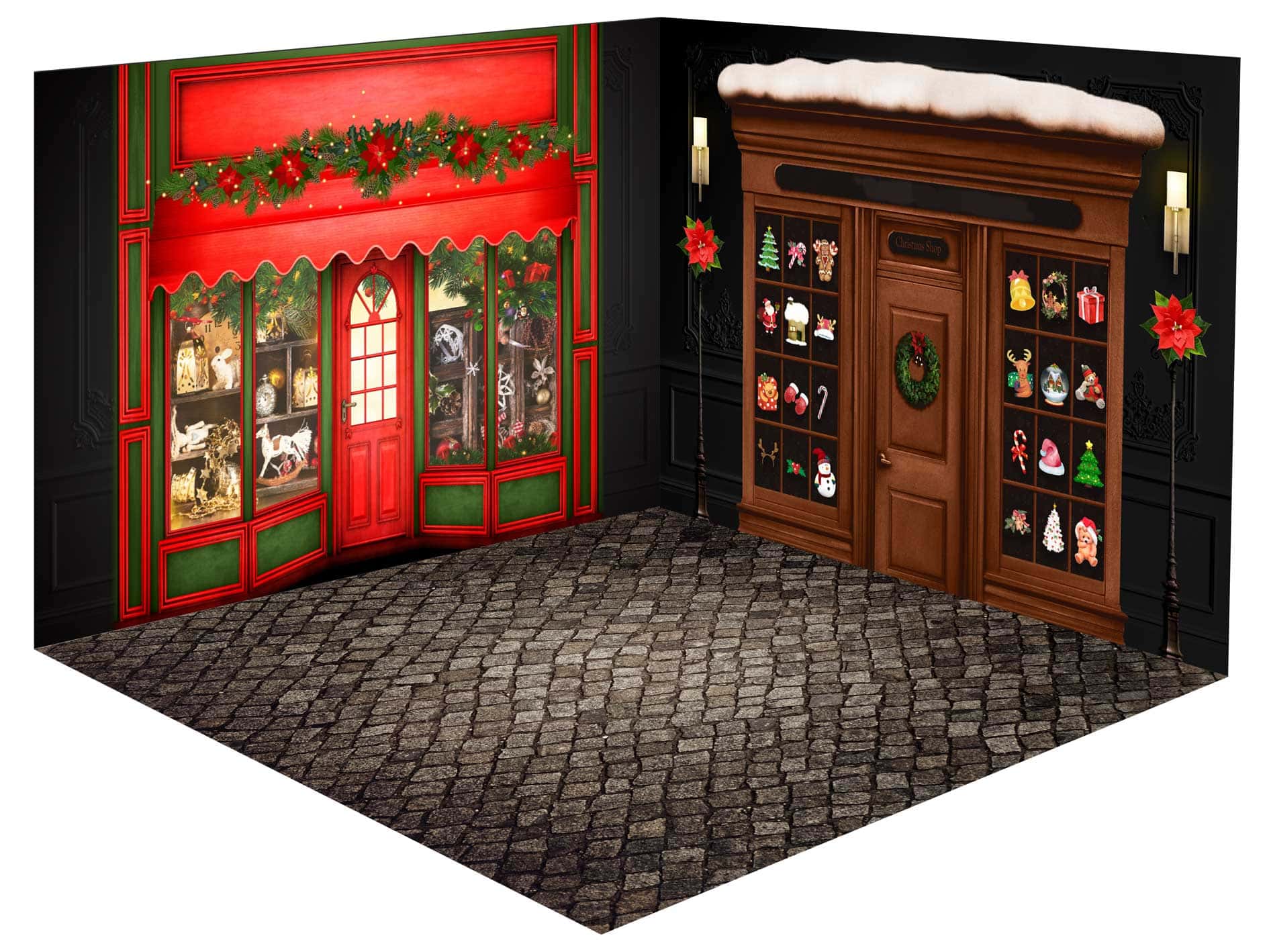 Kate Weihnachtsladen Zimmer Set - Kate Backdrop.de