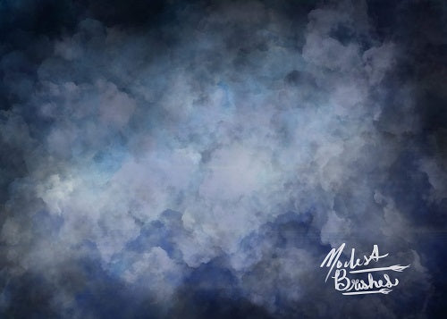 Kate Stürmisch Wolken Dunkel Blau