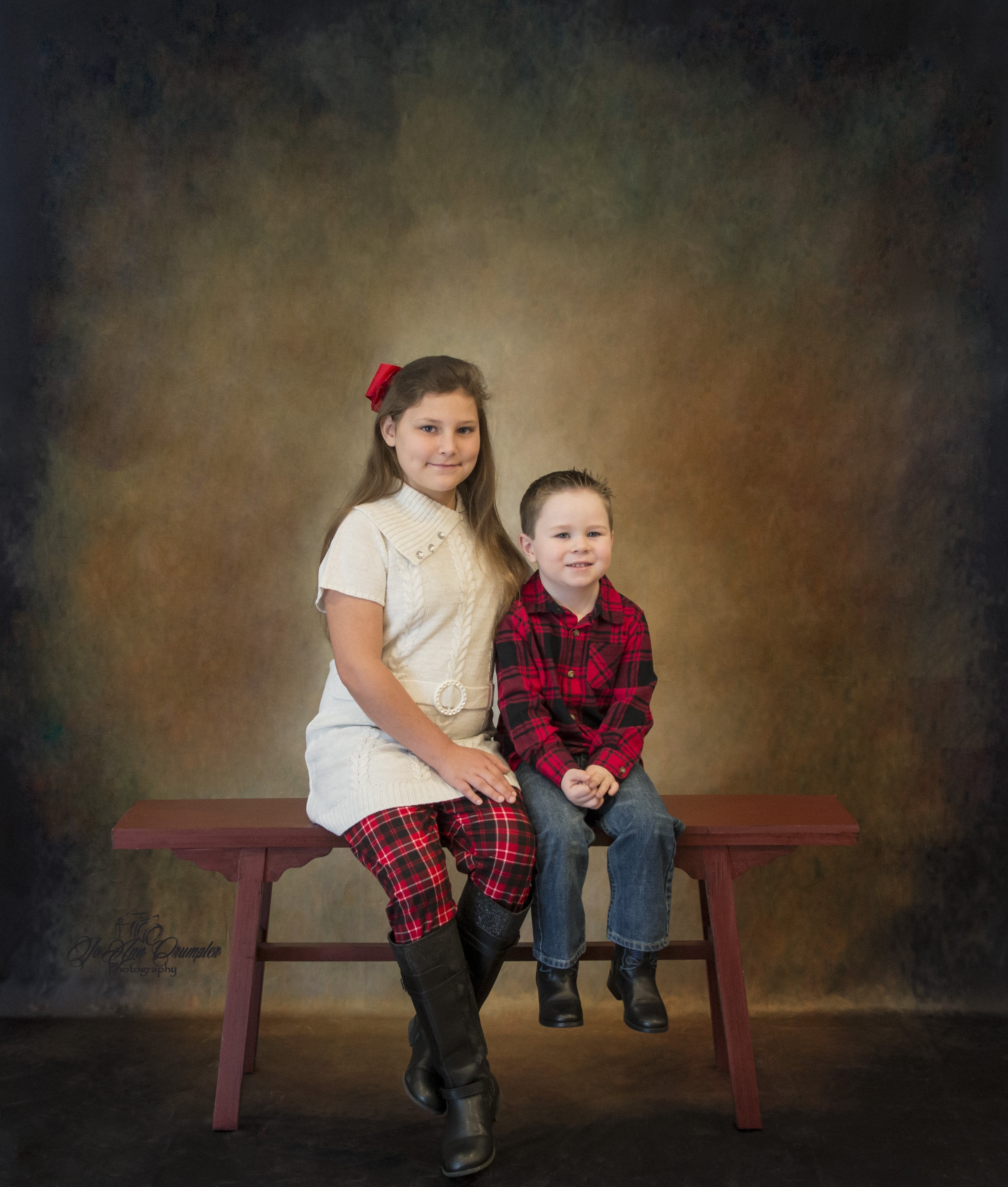 Katebackdrop：Kate Old Master Brown Pure Dark Around Photography Backdrop